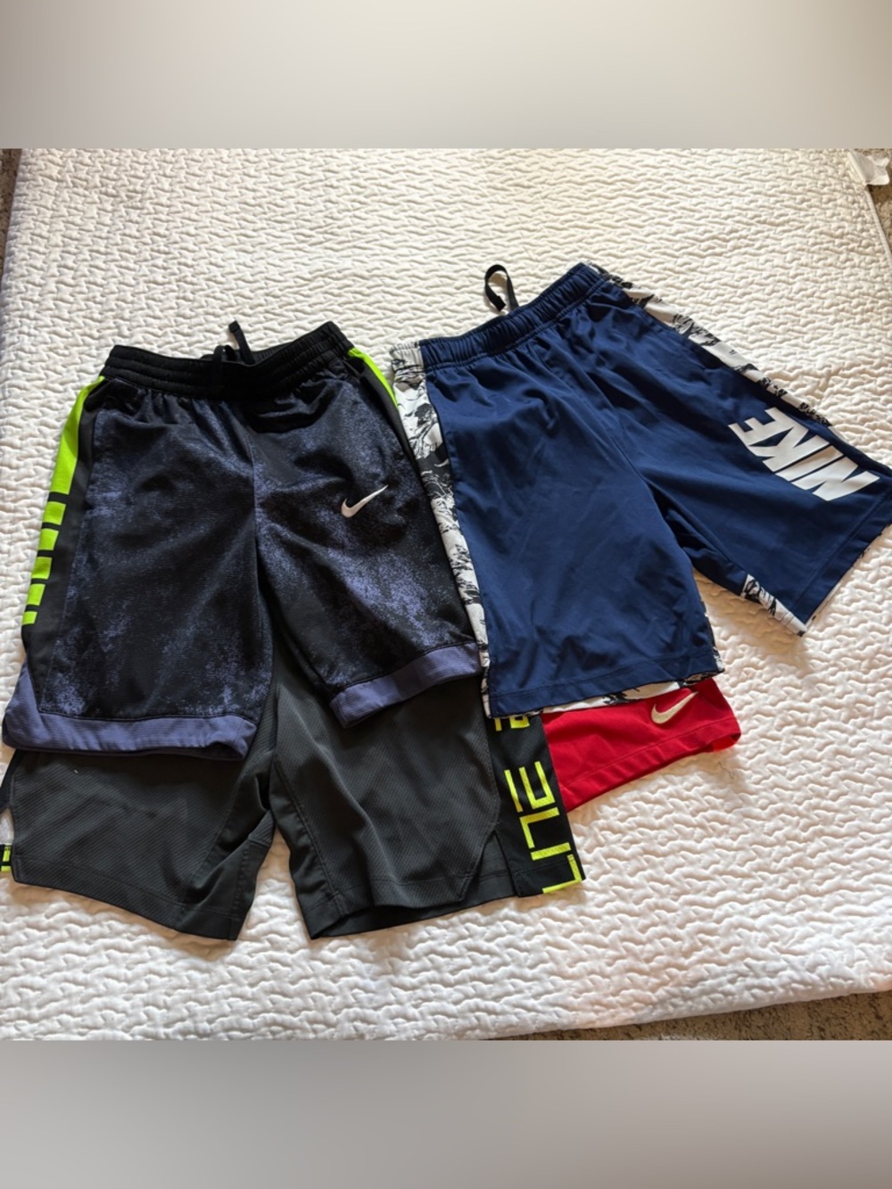 Nike large Boys Shorts Bundle - 4 pairs of shorts